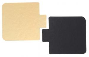 Karton T�lca Arany/Fekete N�gyzet 7x7cm 200db