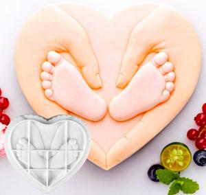 Szilikon Forma - Sz�v k�z/talp