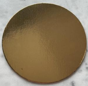 Kartont�lca 3mm 5db Arany/Ez�st Kerek 20cm