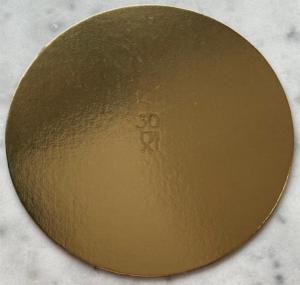 Kartont�lca 3mm 5db Arany/Ez�st Kerek 18cm