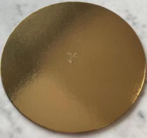 Kartont�lca 3mm 5db Arany/Ez�st Kerek 34cm